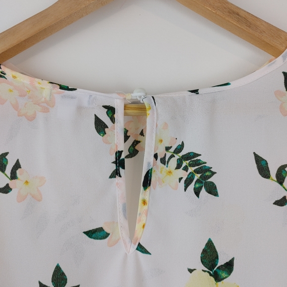 ARDENE | Sheer Floral Long Sleeve Blouse - Picture 6 of 12
